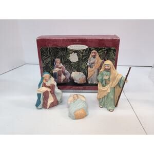Hallmark Keepsake The Holy Family Blessed Nativity Collection Christmas Ornament